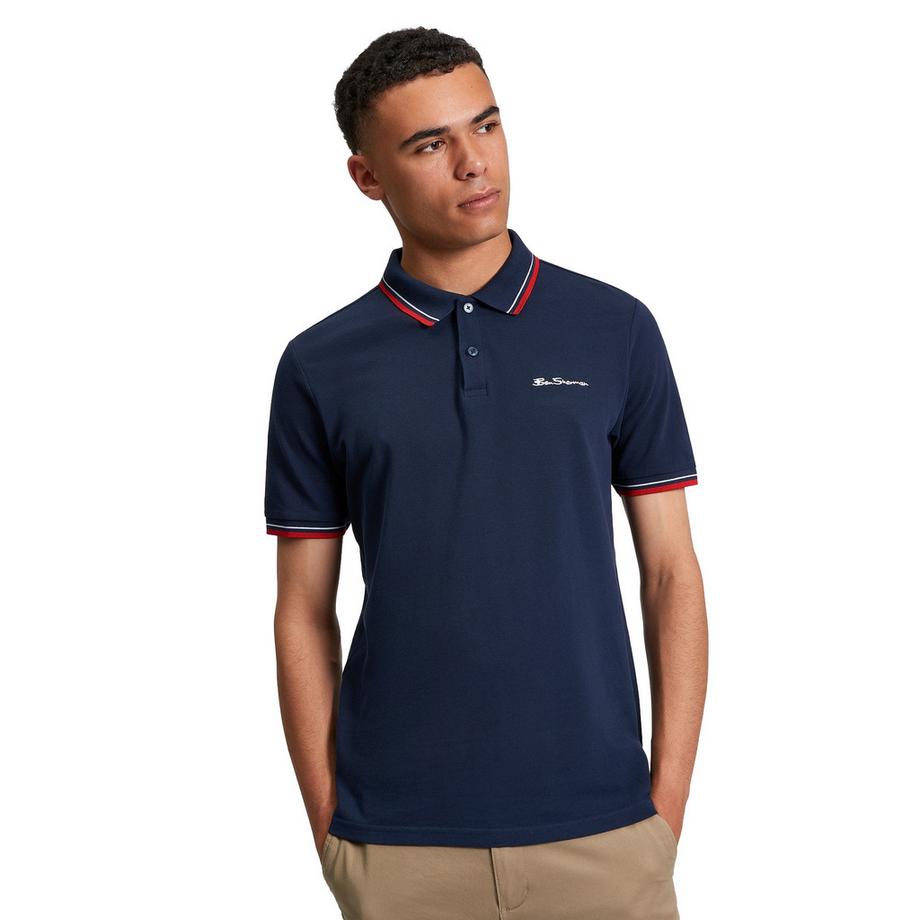BEN SHERMAN Polo Piqué  