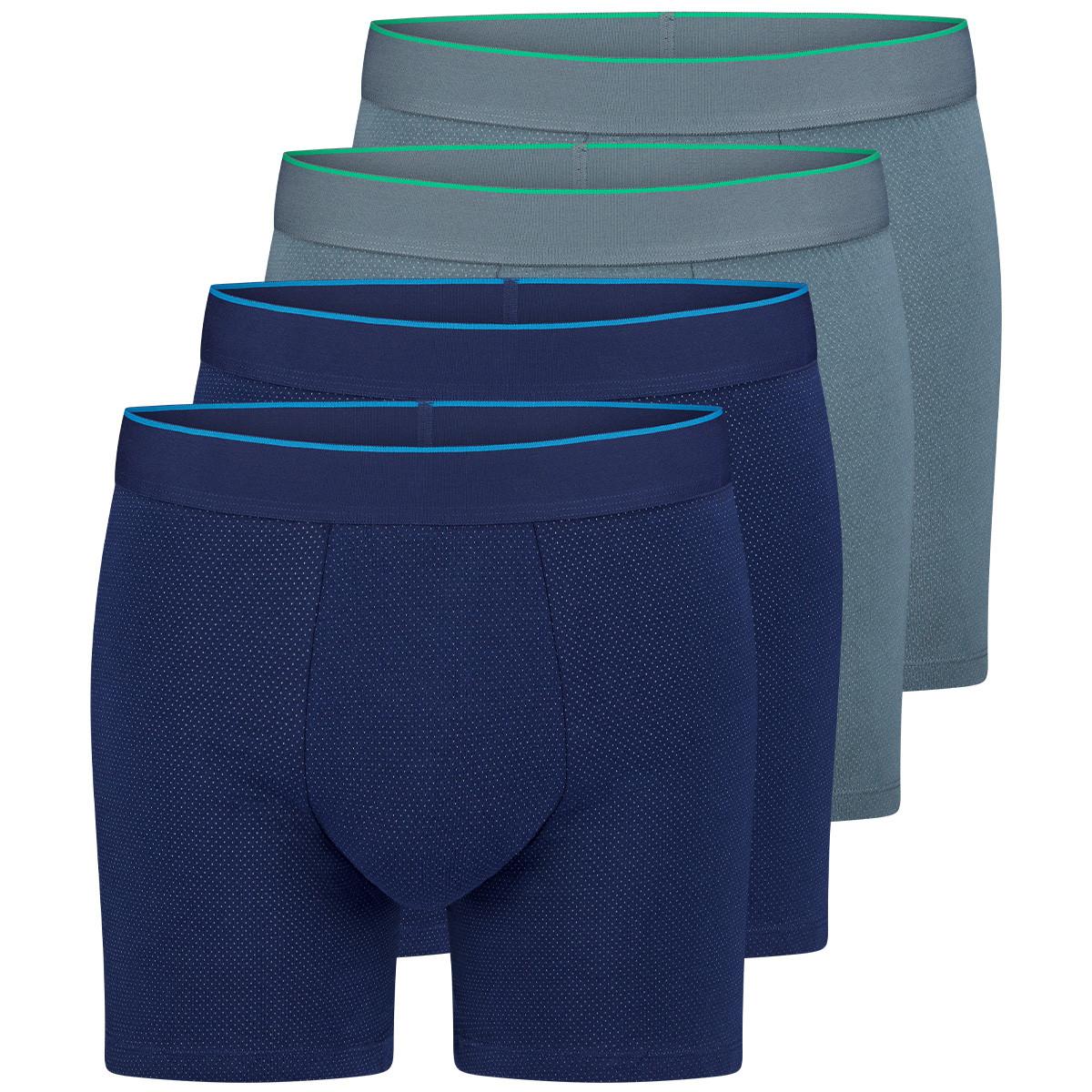 sloggi EVER Airy Long Short Boxer 4er Pack  