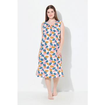 Nachthemd, Gingko, Rundhals, ärmellos