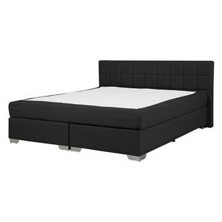 Beliani Letto boxspring en Poliestere Moderno ADMIRAL  