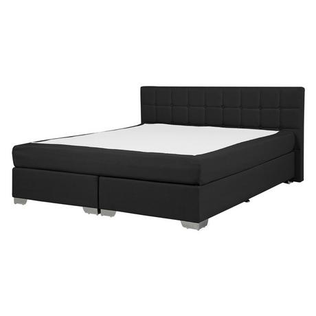 Beliani Lit Boxspring en Polyester Moderne ADMIRAL  