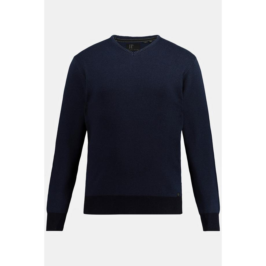 JP1880 Pull-over en maille fine CashmereTouch encolure en V  