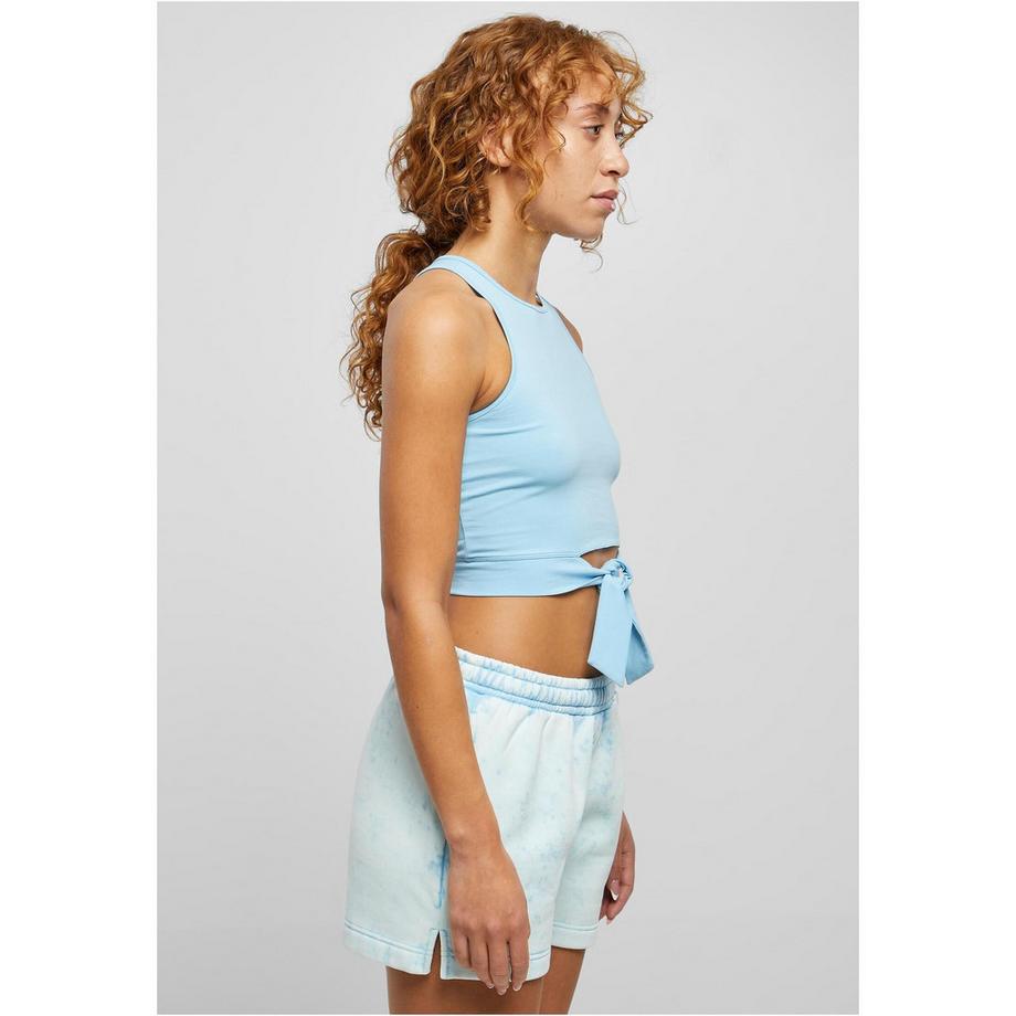 URBAN CLASSICS Crop Top mit Schleife  