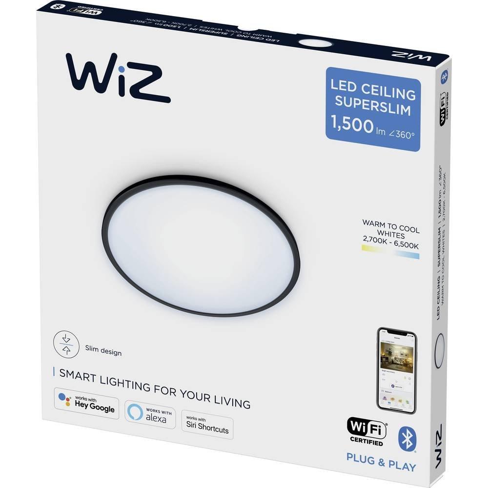 WIZ Super Slim Ceiling Deckenleuchte Tunable White & Color 16W Einzelpack  