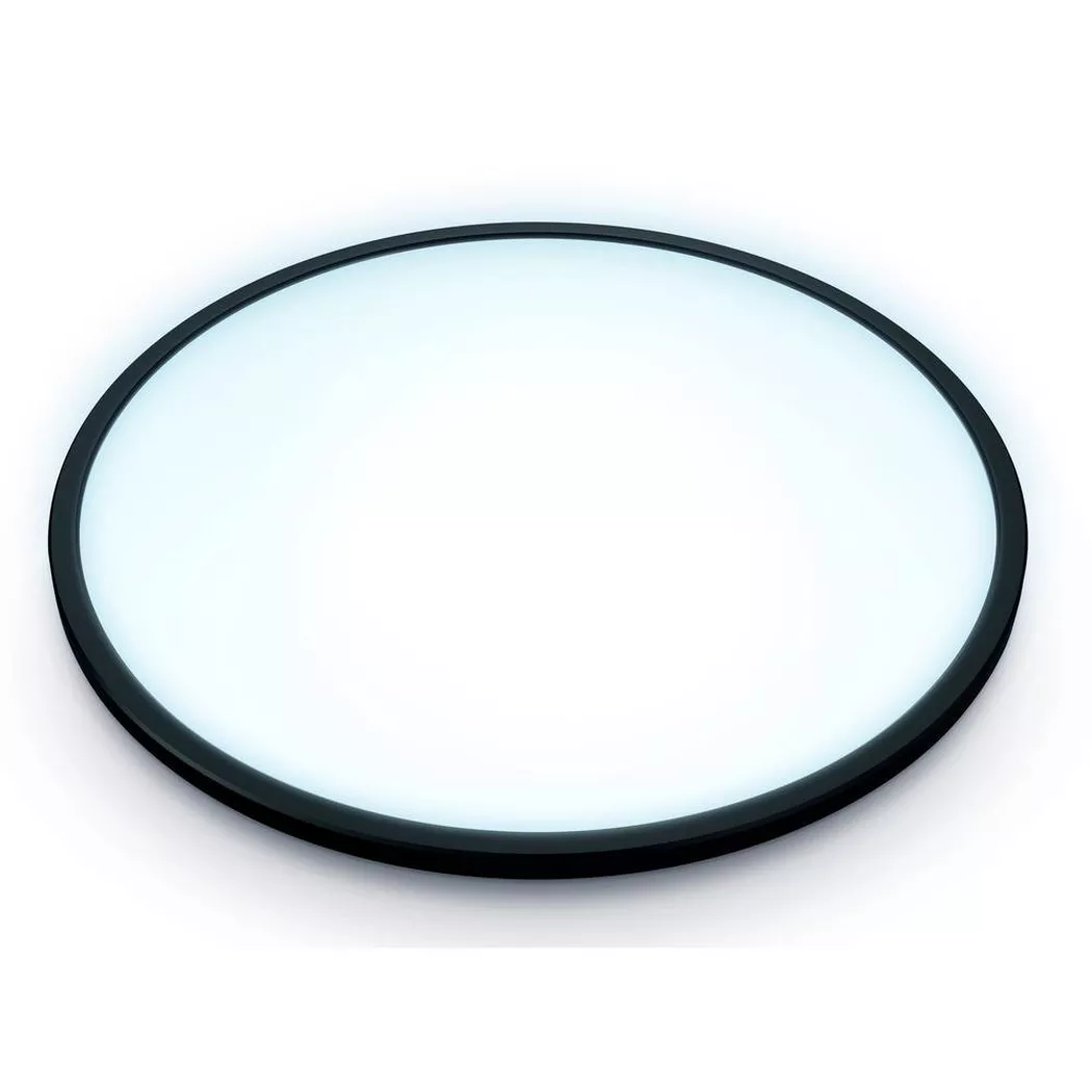 WIZ – Super Slim Ceiling Deckenleuchte Tunable White & Color 16W Einzelpack, One Size, Schwarz