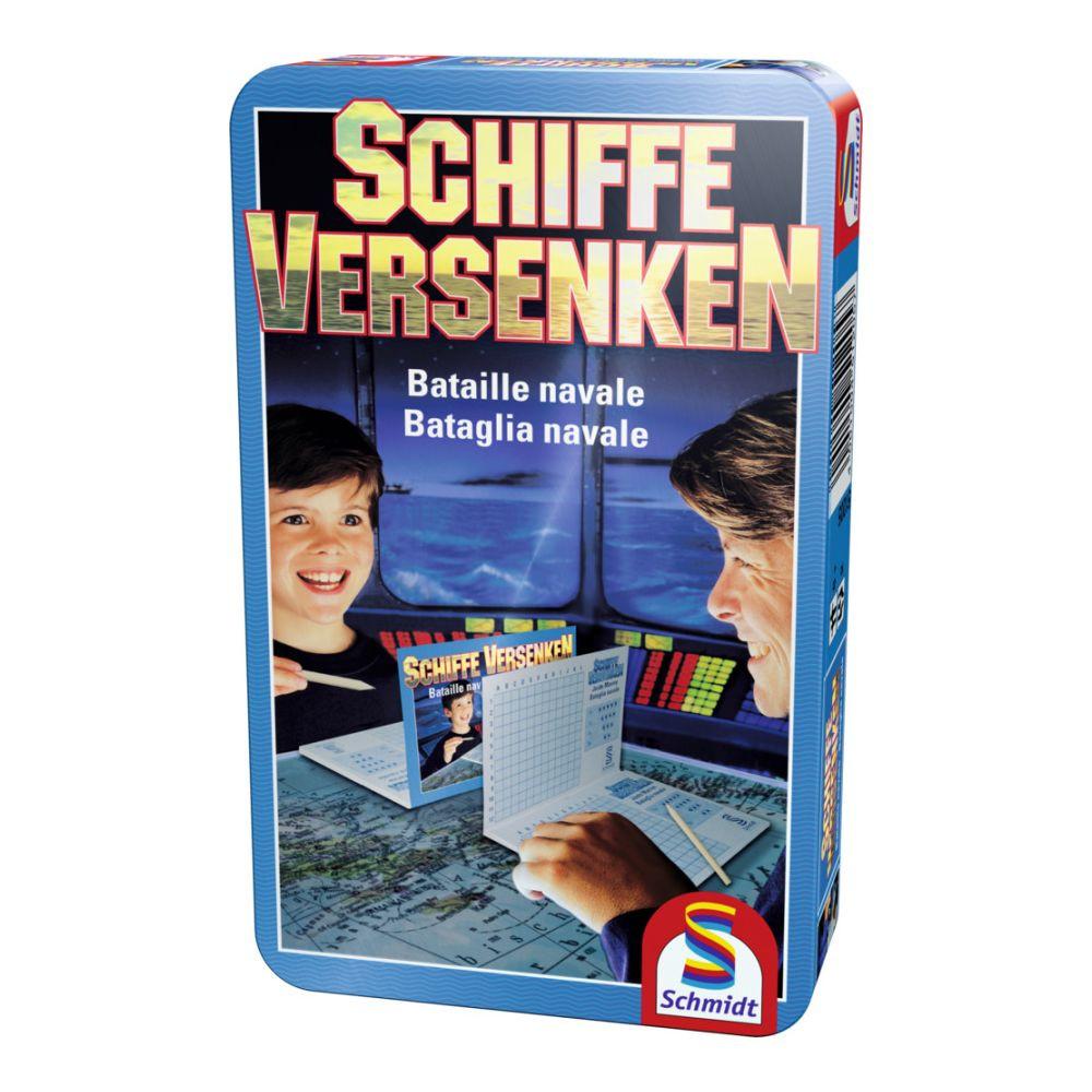 Schmidt  Spiele Schiffe versenken - Metalldose 