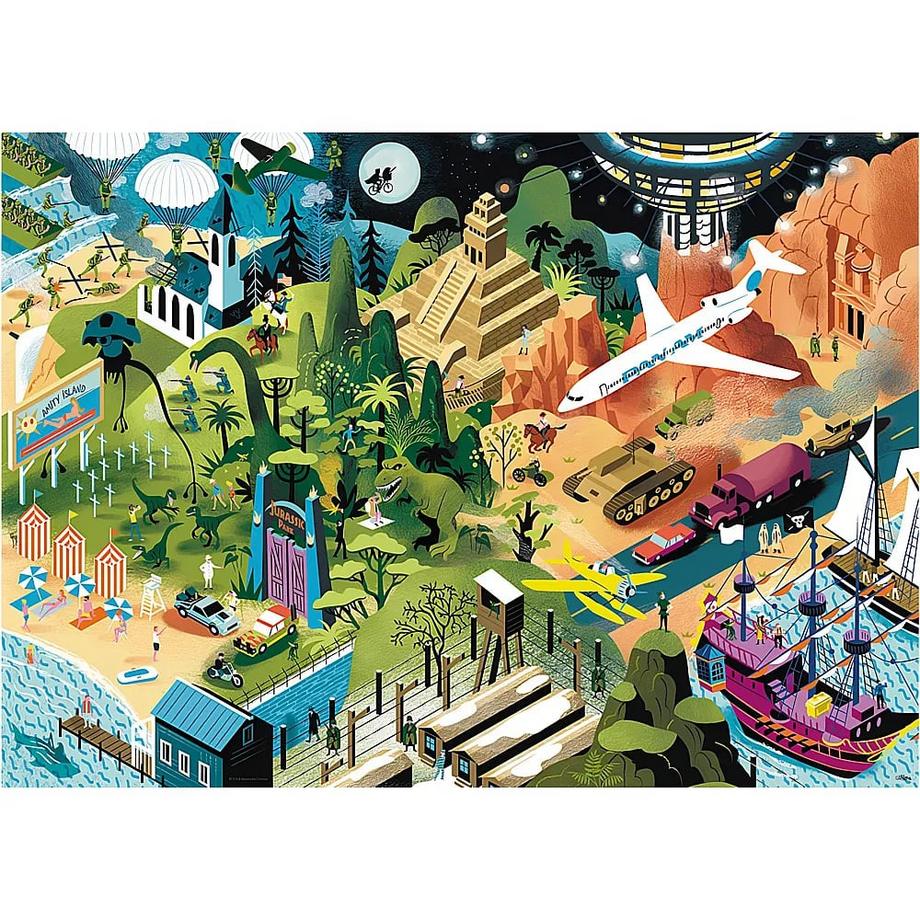 Heye  Puzzle Steven Spielberg Films (1000Teile) 