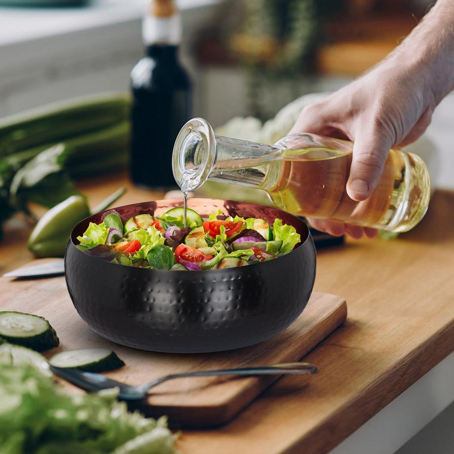 B2X Ciotola da portata in aspetto martellato  