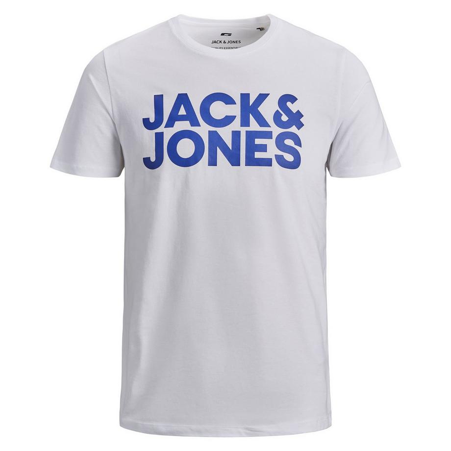JACK & JONES Logo T-shirt Col Rond Lot de 3  