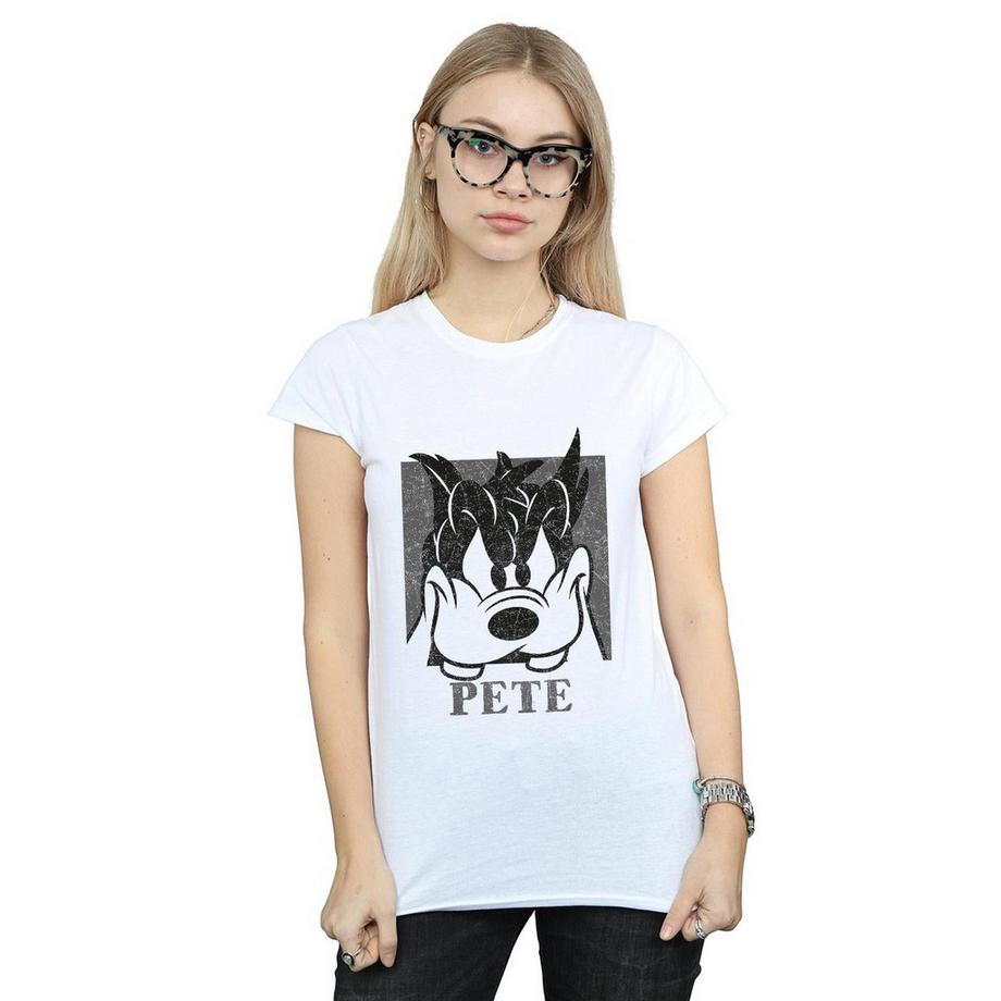 Disney Pete Distressed Face T-Shirt  