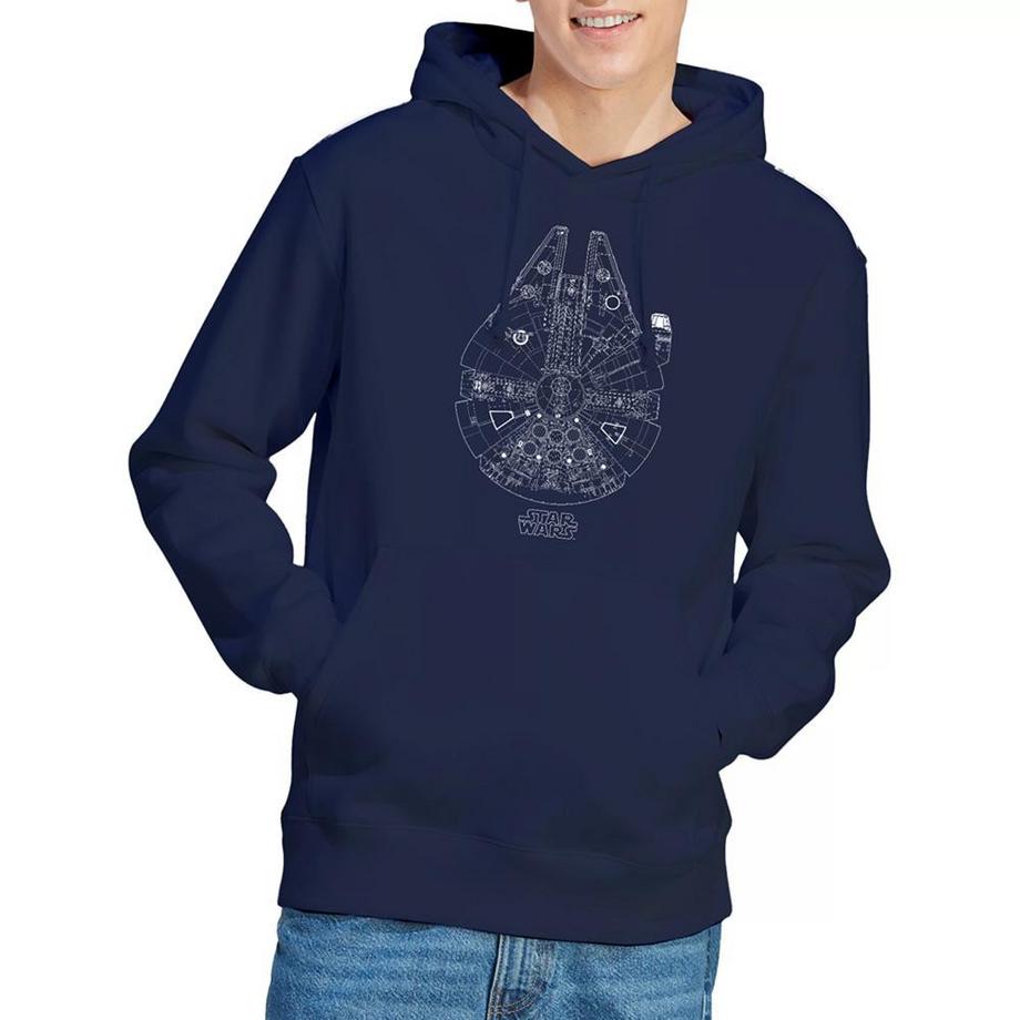 STAR WARS Sweat À Capuche Millenium Lines  