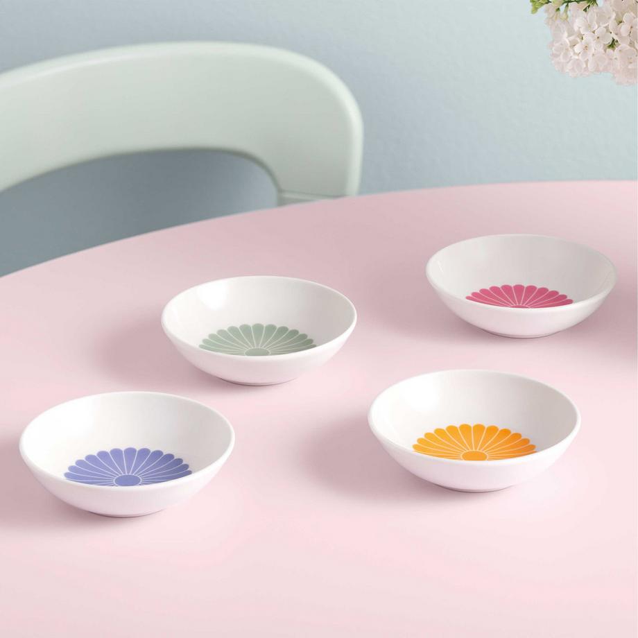 Villeroy&Boch Dessertschale 4tlg. Fleur couleur  