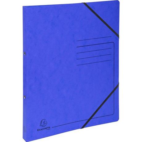 Exacompta EXACOMPTA Ringhefter 2.0cm 542552E blau, Gummiband, 2-Ring A4  