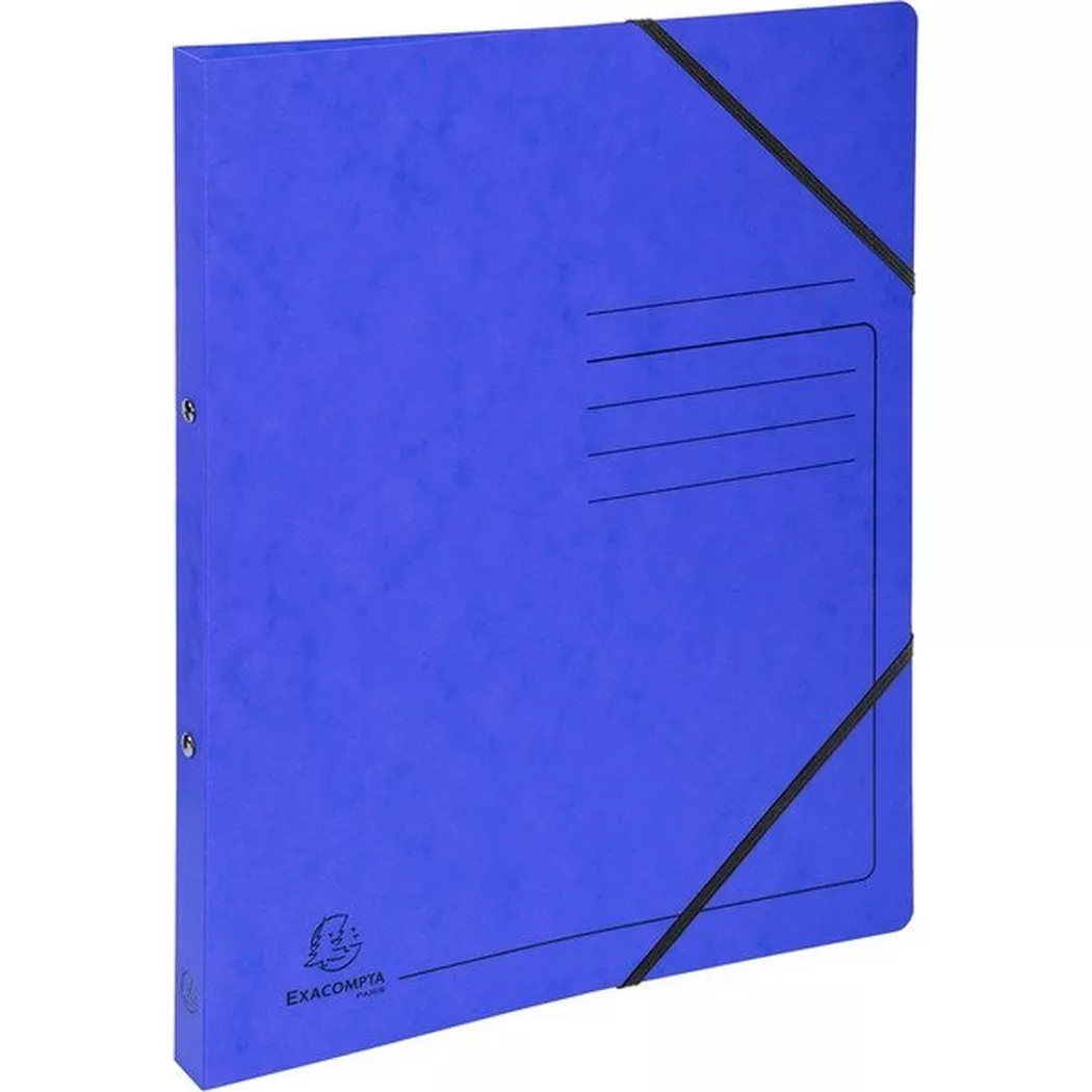 Exacompta Ringhefter 542552E DIN A4 2 Ringe Karton blau