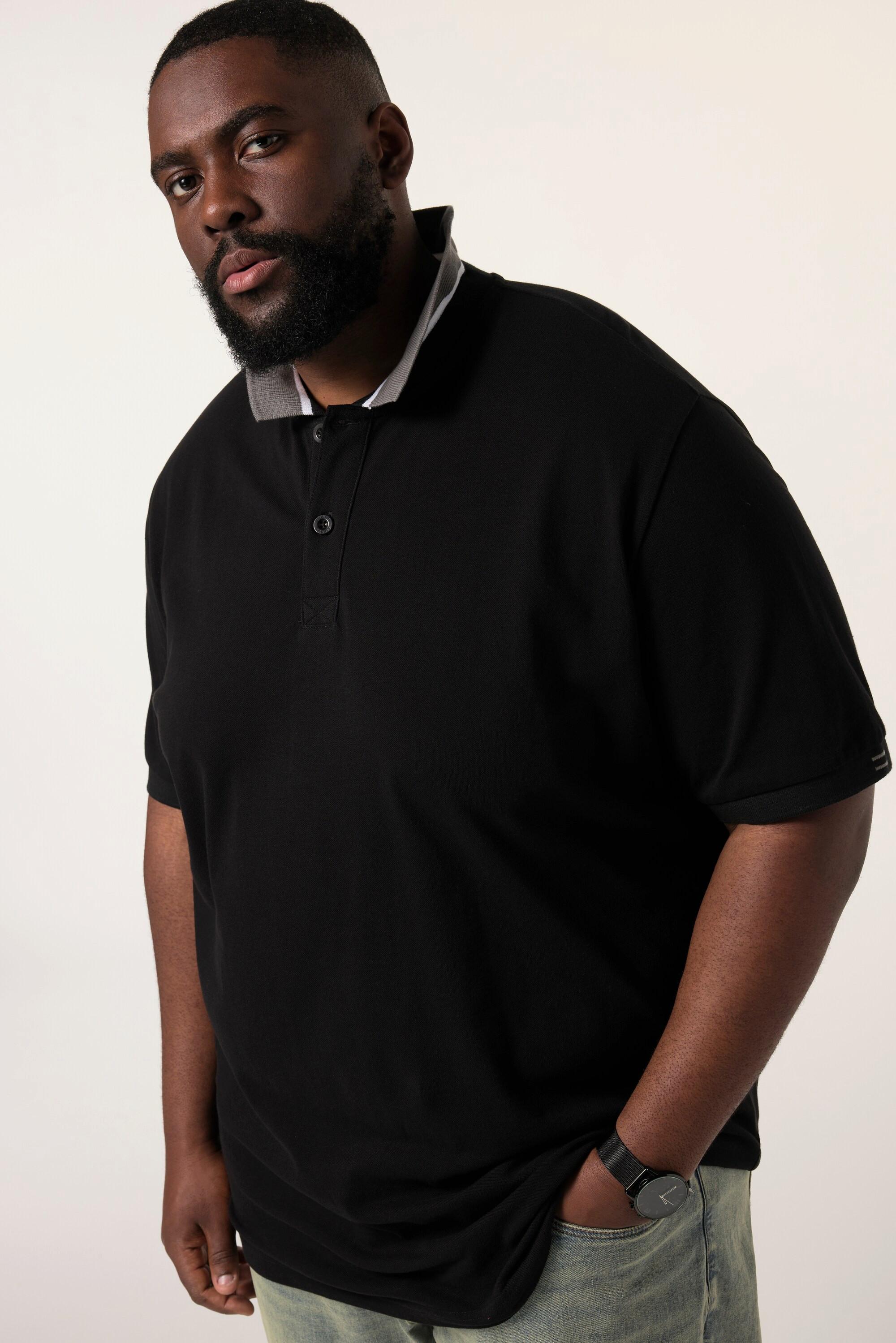 Sthuge Piqué Halbarm Poloshirt  