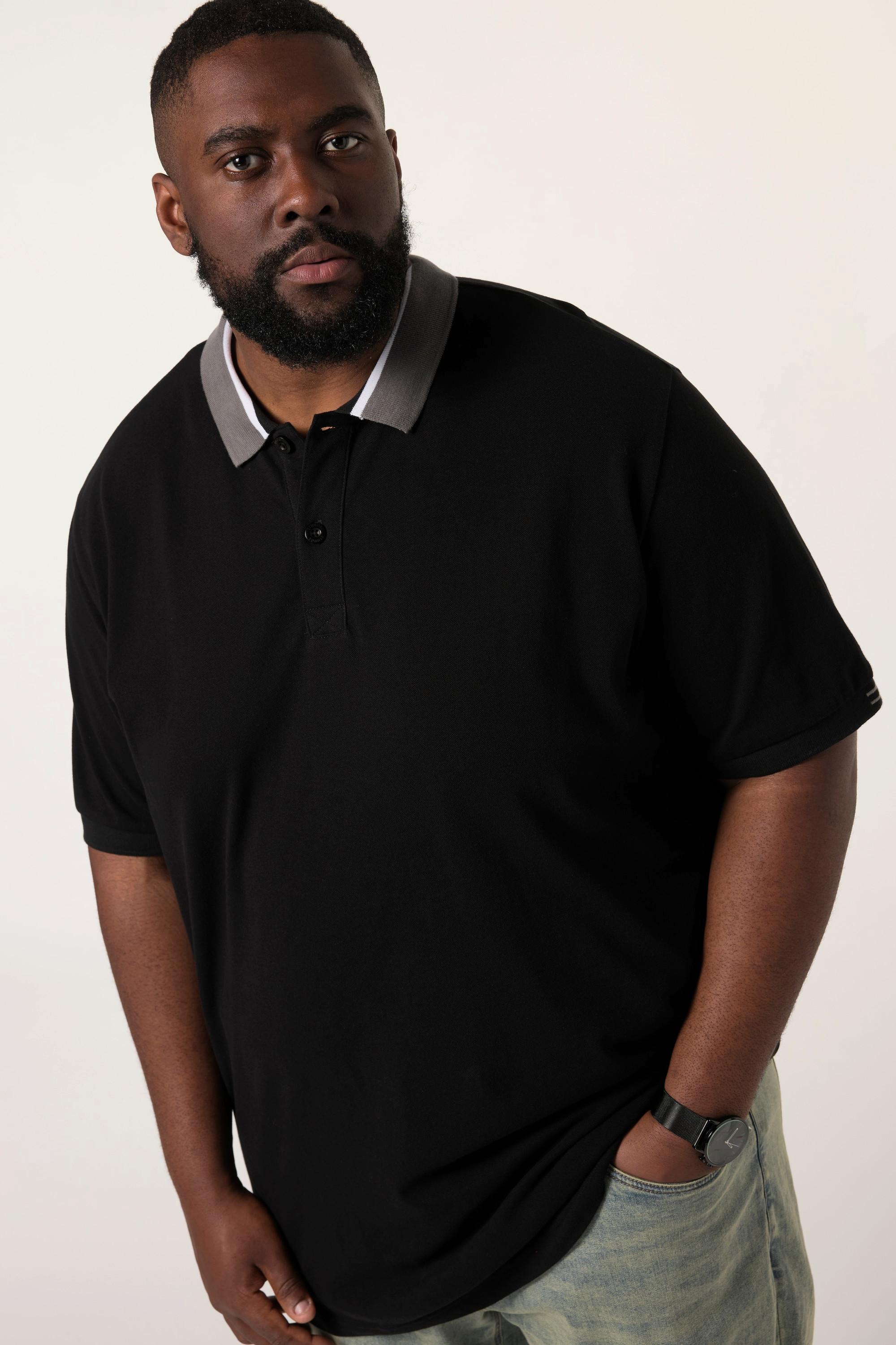 Sthuge Piqué Halbarm Poloshirt  