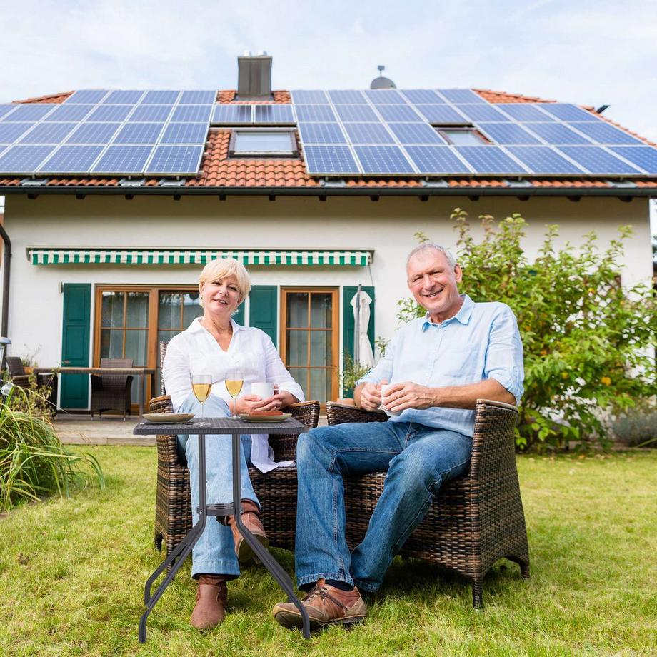 B2X Gartentisch iner Rattanoptik  