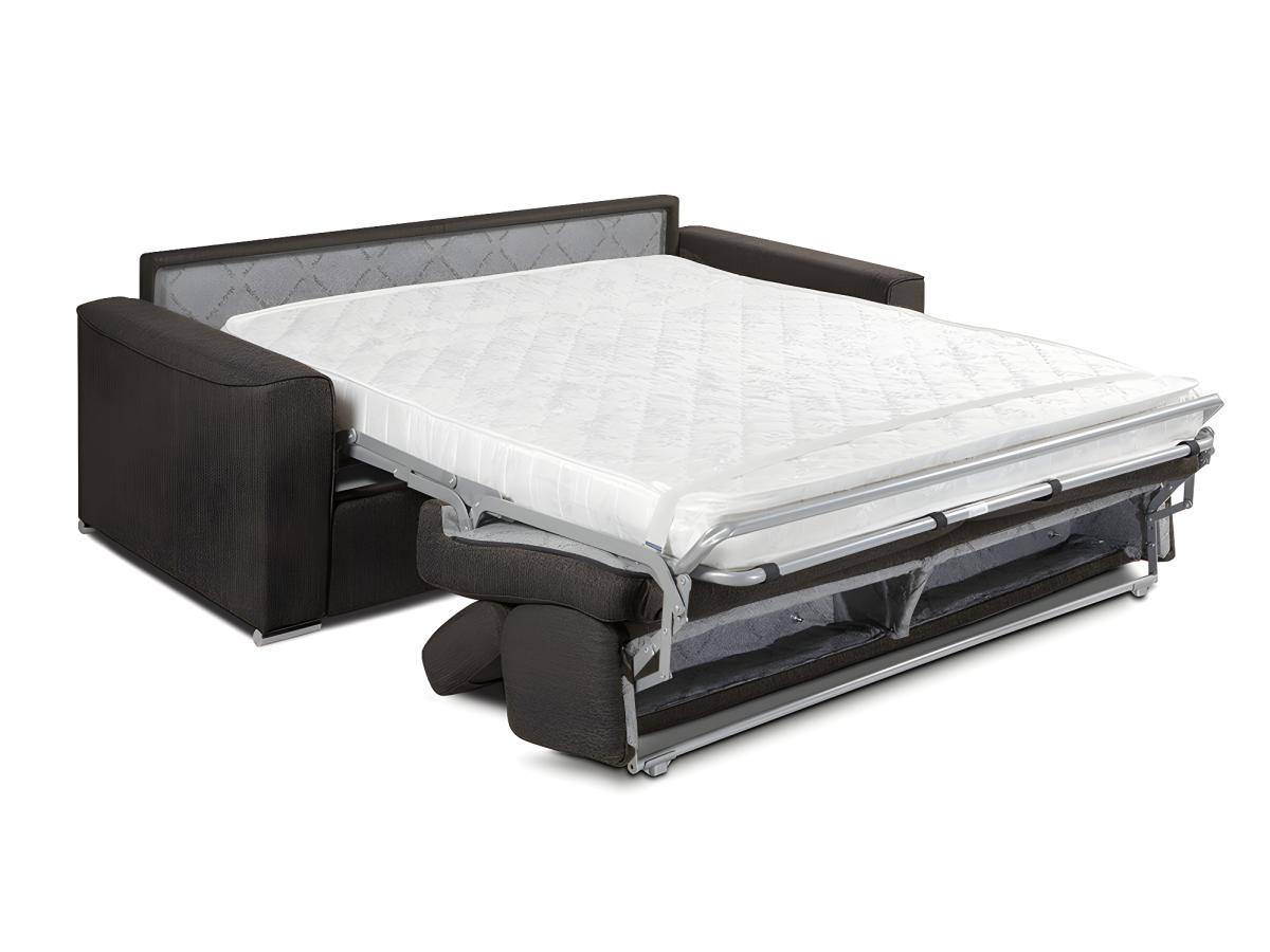 LINEA SOFA Schlafsofa 4Sitzer Stoff VIZIR Liegefläche mit LattenrostMatratzen  