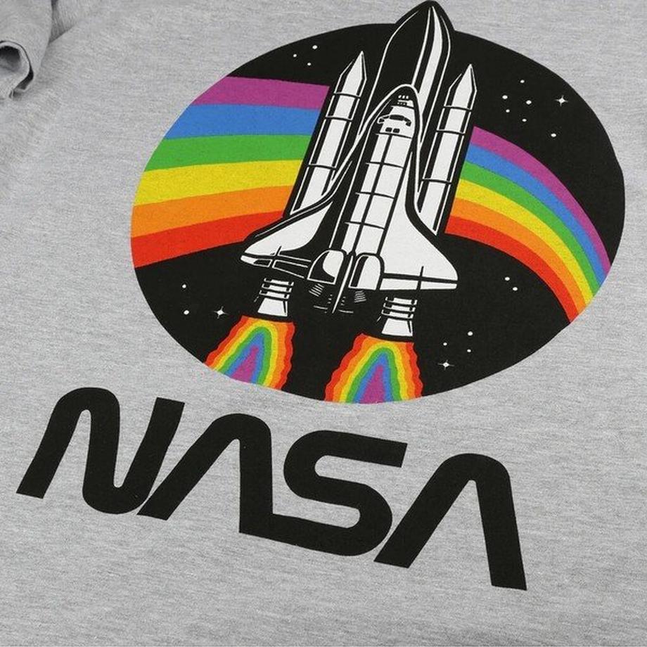 Nasa Space Shuttle T-Shirt Logo Arc-en-ciel  