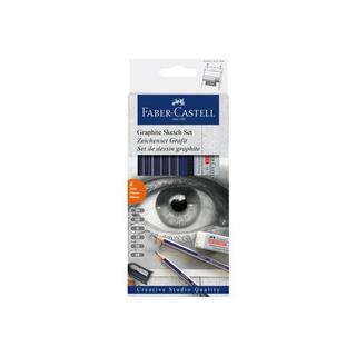 Faber-Castell FABER-CASTELL Goldfaber Zeichenset 114000 Bleistift,Radierer/Spitzer  