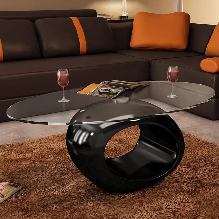 VidaXL Couchtisch glas  