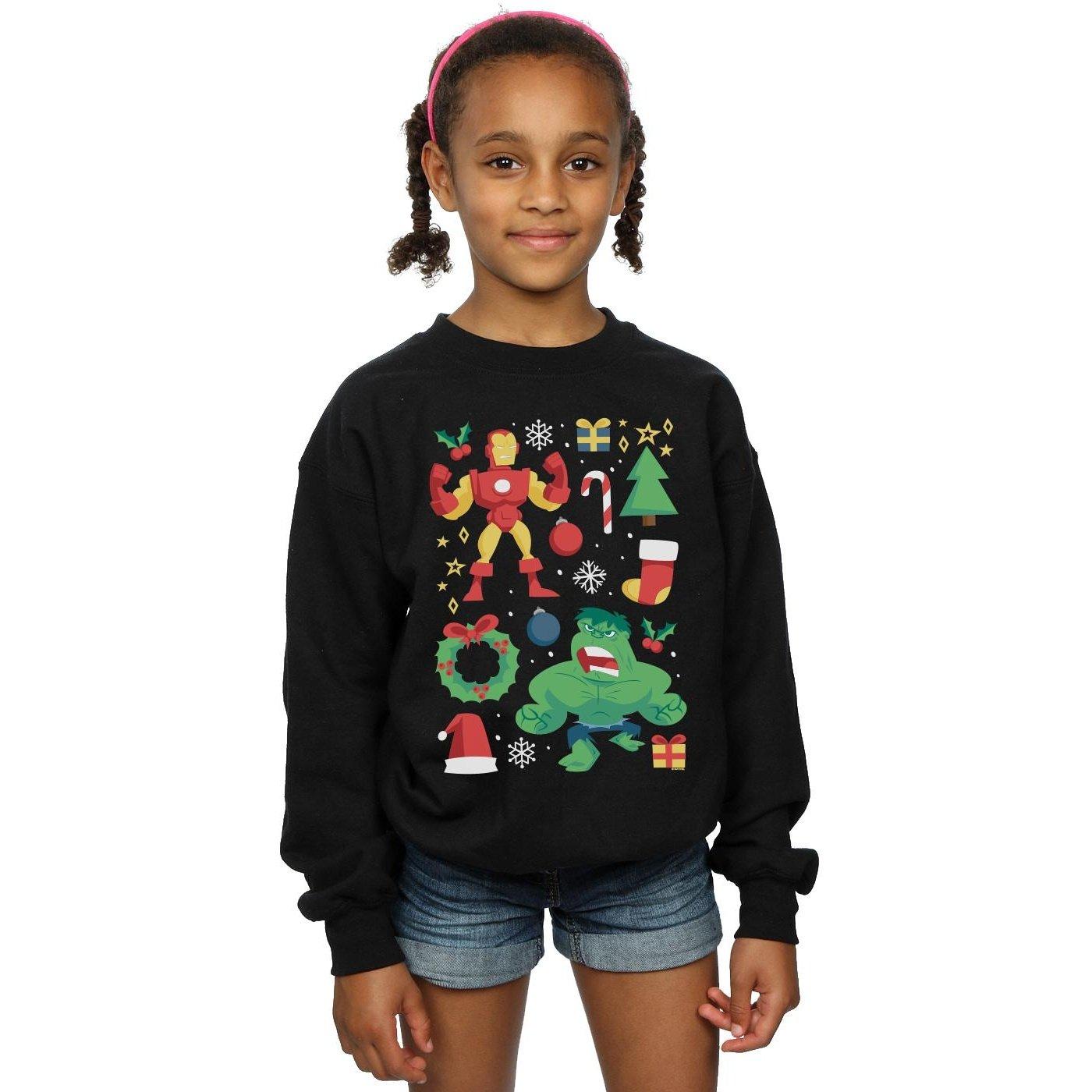 MARVEL  Christmas Day Sweatshirt 