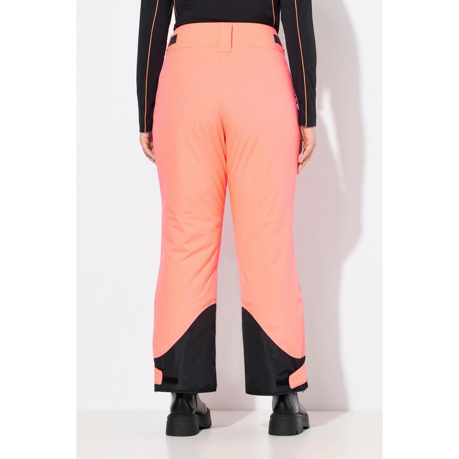 Ulla Popken HYPRAR Pantaloni da sci impermeabili con linguette a strappo  