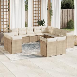 VidaXL Garten sofagarnitur poly-rattan  