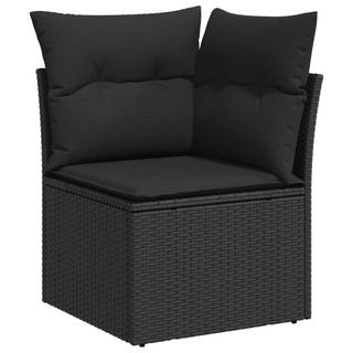 VidaXL set divano da giardino Polirattan  