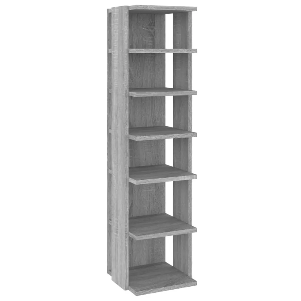 VidaXL - scarpiera Legno multistrato, One Size, Grigio