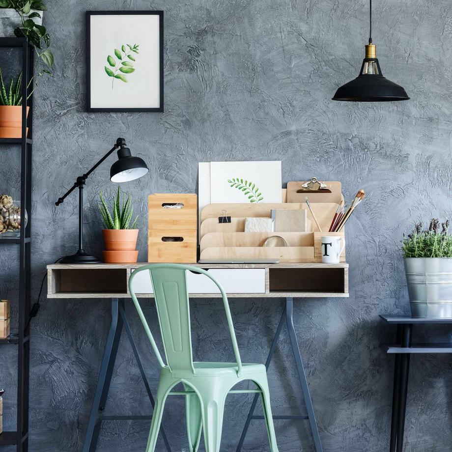 B2X Scatola portaoggetti impilabile in bambù  