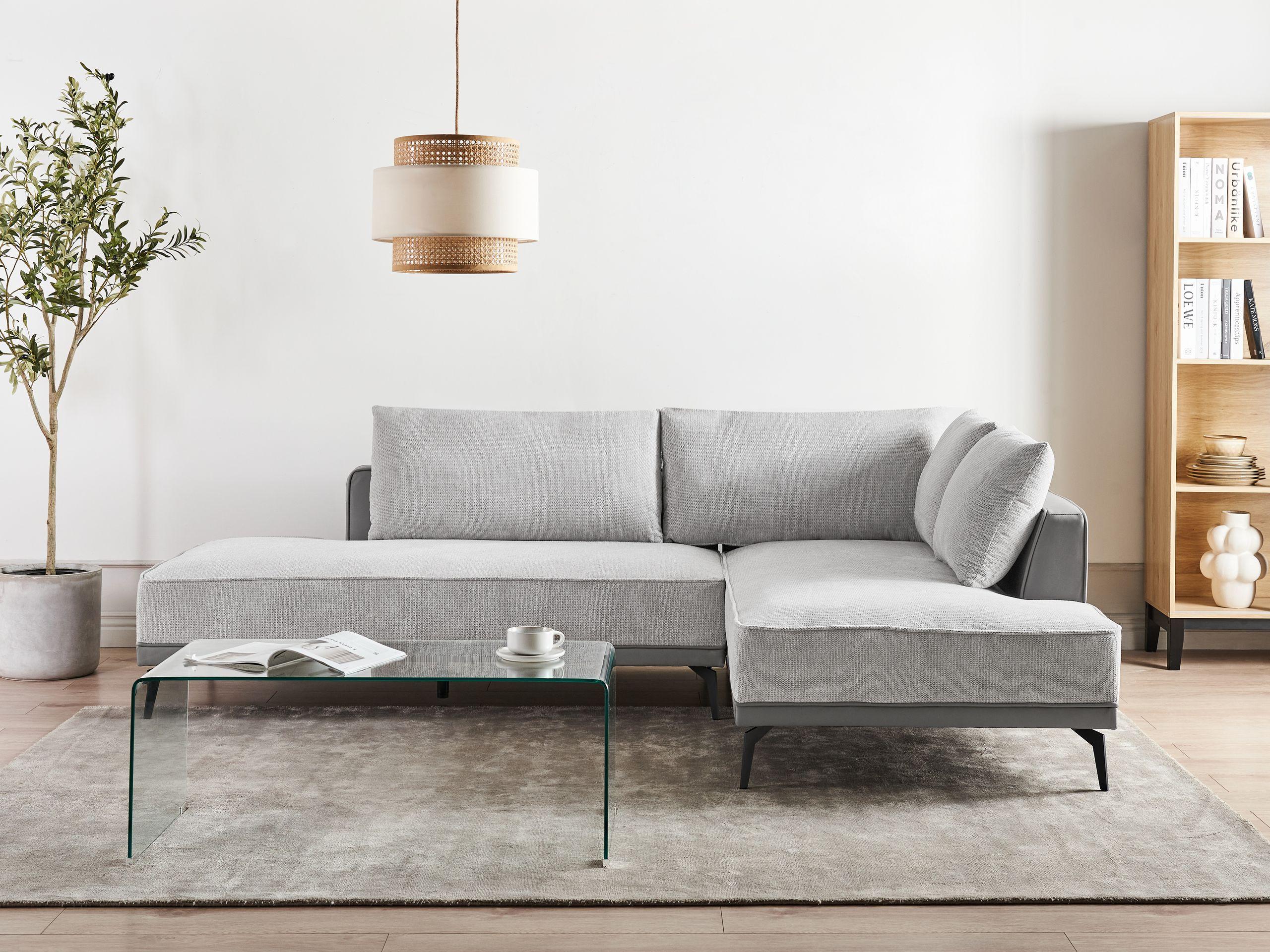 Beliani Modulsofa aus Polyester Retro MYKEN  