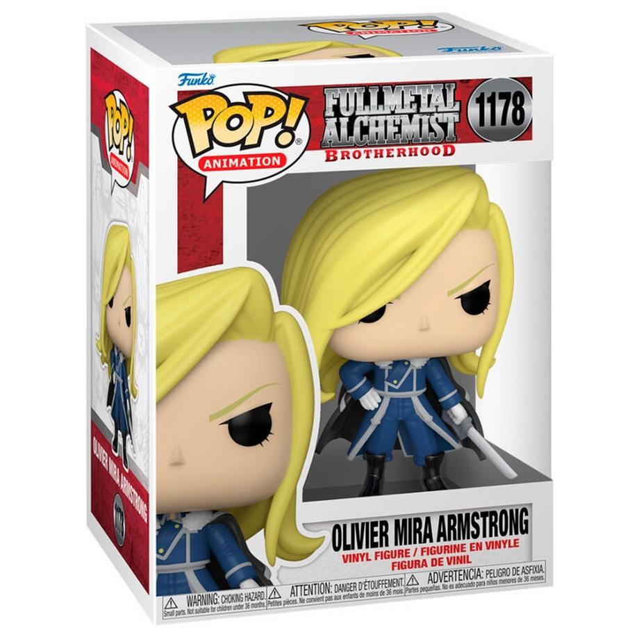 Funko  Figura POP Full Metal Alchemist Olivier Mira Armstrong 