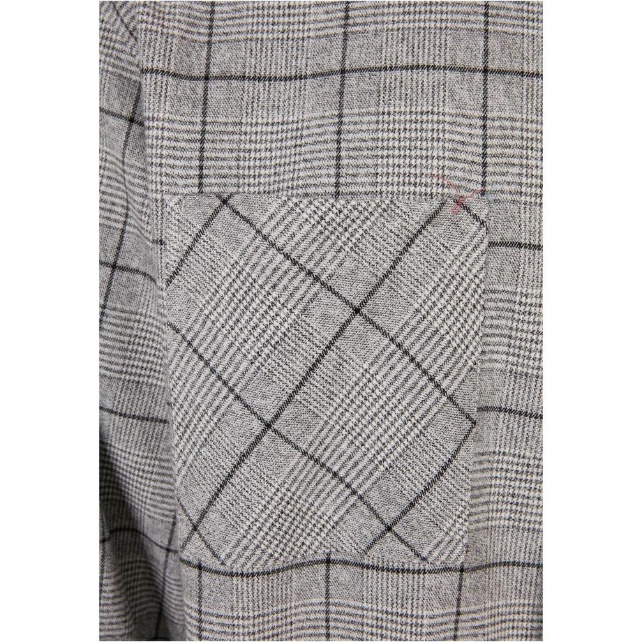 URBAN CLASSICS Camicia Lunga Oversize a Quadri  
