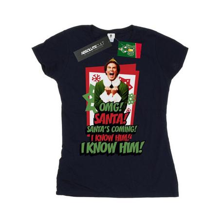 Elf  OMG Santa TShirt 