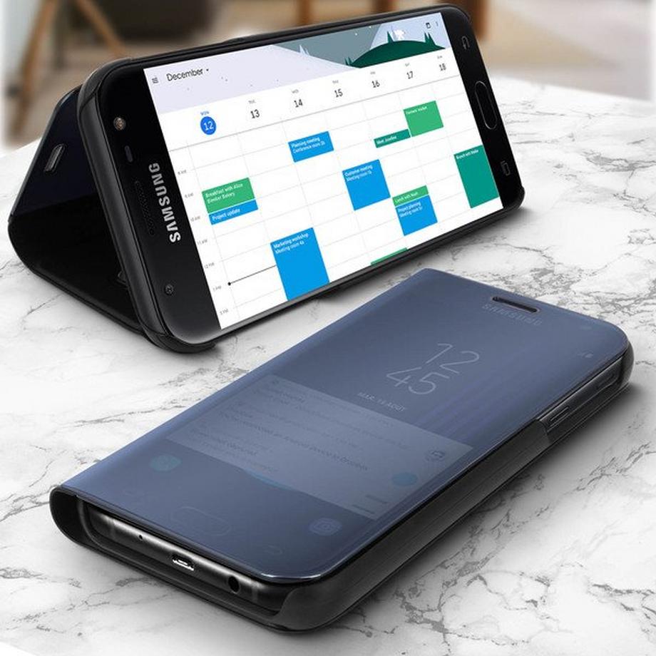 Avizar  Galaxy J3 2017 Hülle Spiegeleffekt 