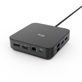 i-tec  USB-C HDMI Dual DP Docking Station with Power Delivery 100 W + Universal Charger 100 W 