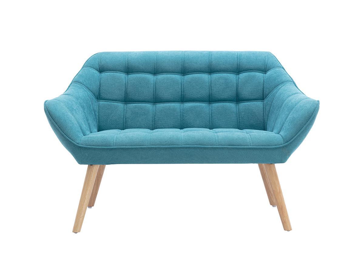 Vente-unique Canapé 2 places en tissu CASERTA  