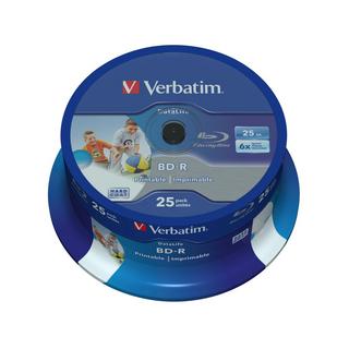 Verbatim  Verbatim 43811 Leere Blu-Ray Disc BD-R 25 GB 25 Stück(e) 