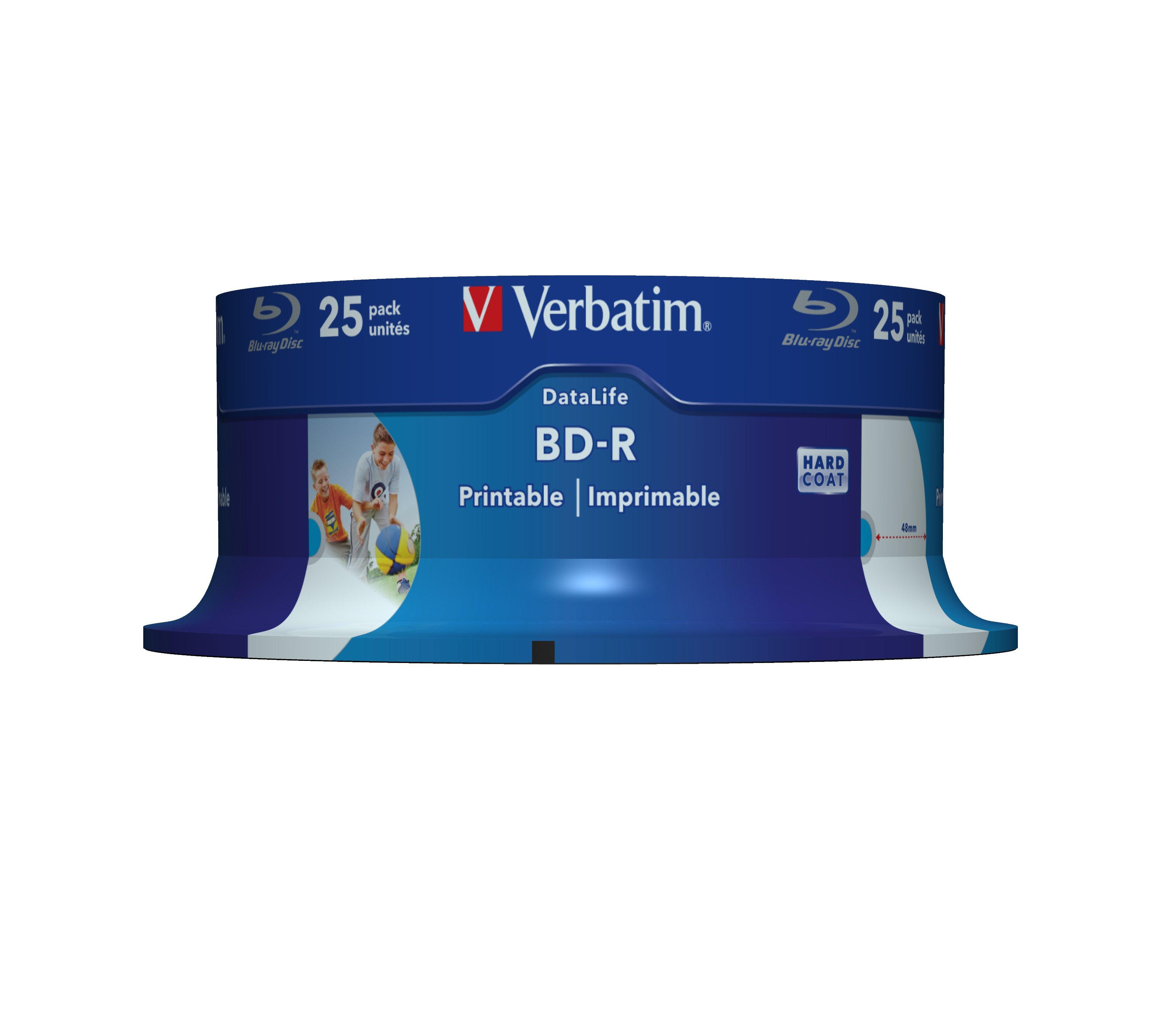 Verbatim  Verbatim 43811 disque vierge Blu-Ray BD-R 25 Go 25 pièce(s) 