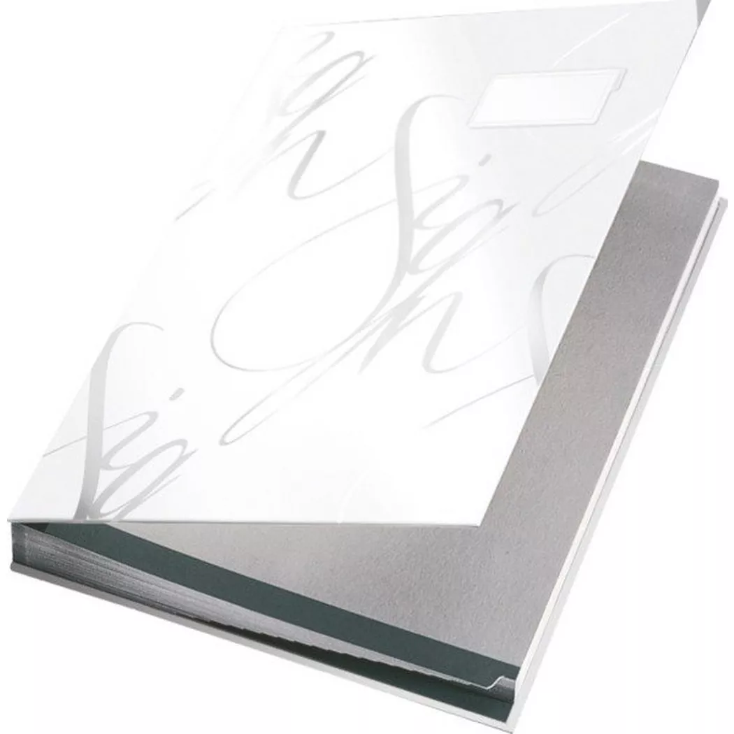 Leitz – Unterschriftenmappe A4 57450001 weiss, One Size