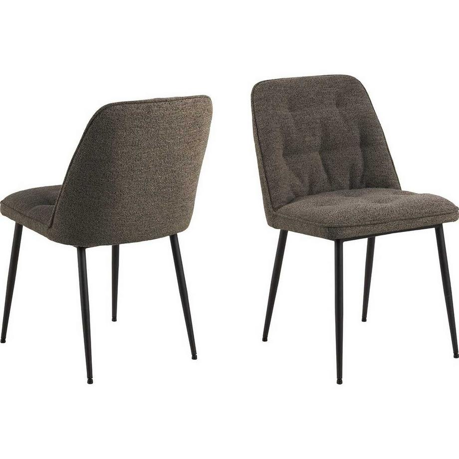 Chaise de salle à manger Shields taupe (1 pièce)