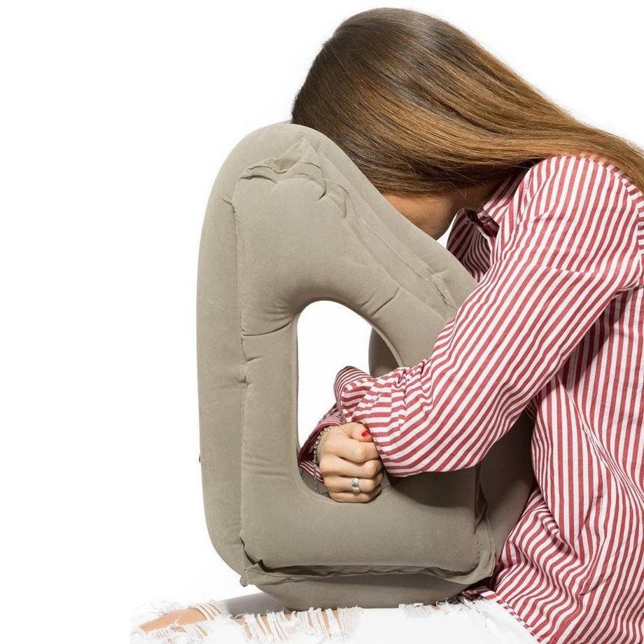 Northio  Aufblasbares Reisekissen mit Armlehnen 