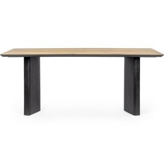 mutoni Table Stanwood noir naturel 200x45  