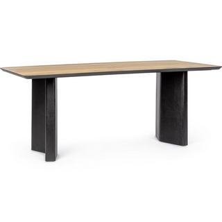 mutoni Table Stanwood noir naturel 200x45  