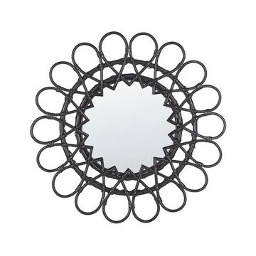 Miroir en Rotin Boho BABAI