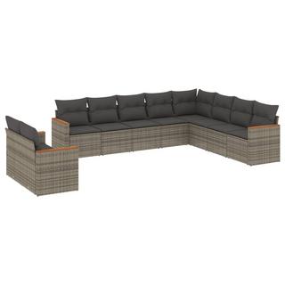 VidaXL Garten sofagarnitur poly-rattan  