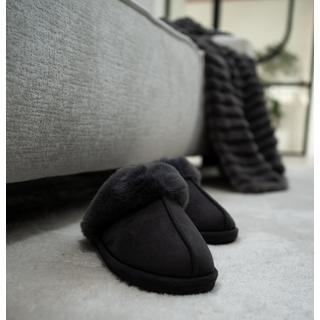 Tiseco  Wildleder Imitat Pantoffeln SNUGGS 