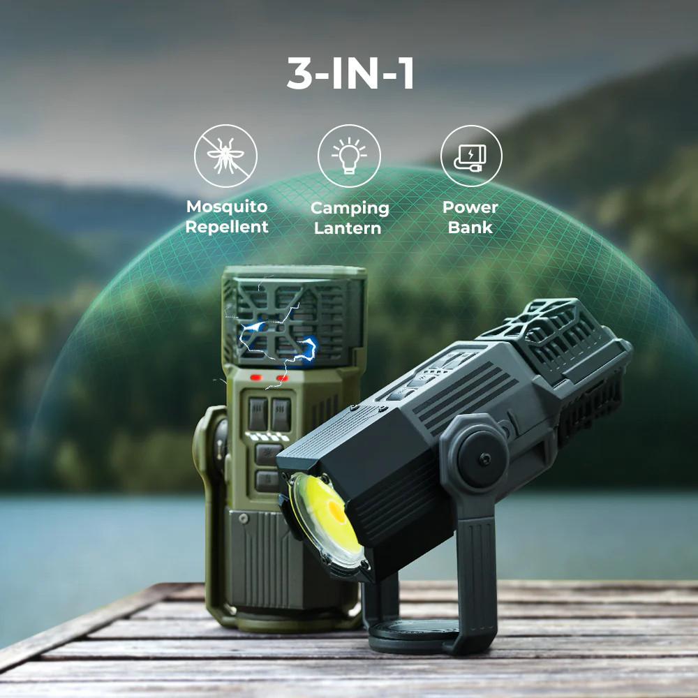 Flextail EVO REPELLER Lanterne anti-moustiques 3 en 1  