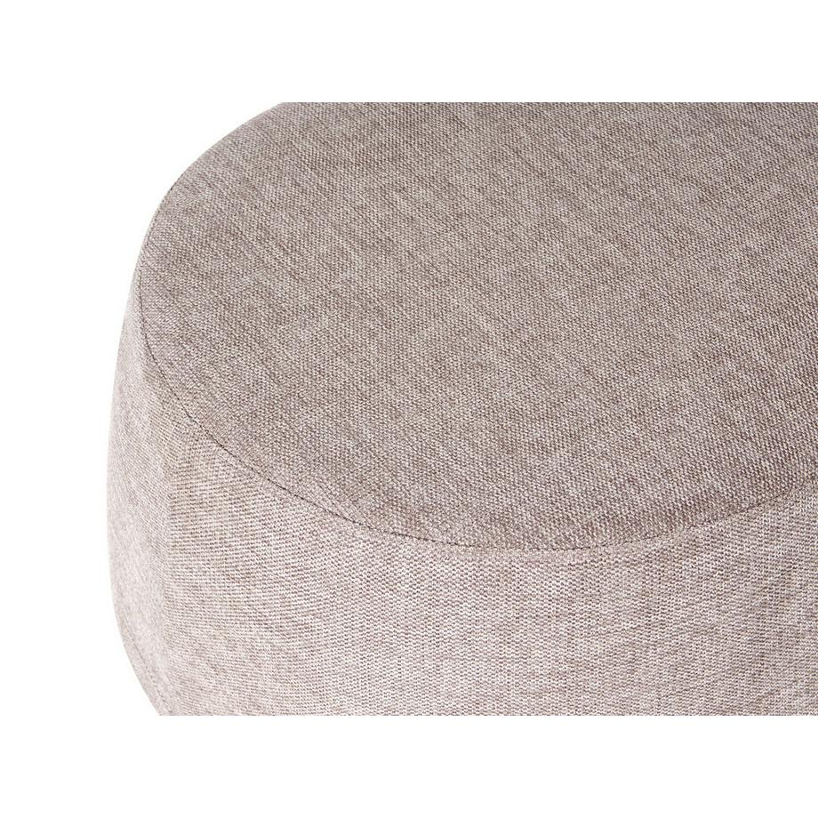 Beliani Banc rembourré en Tissu Minimaliste ASHTON  